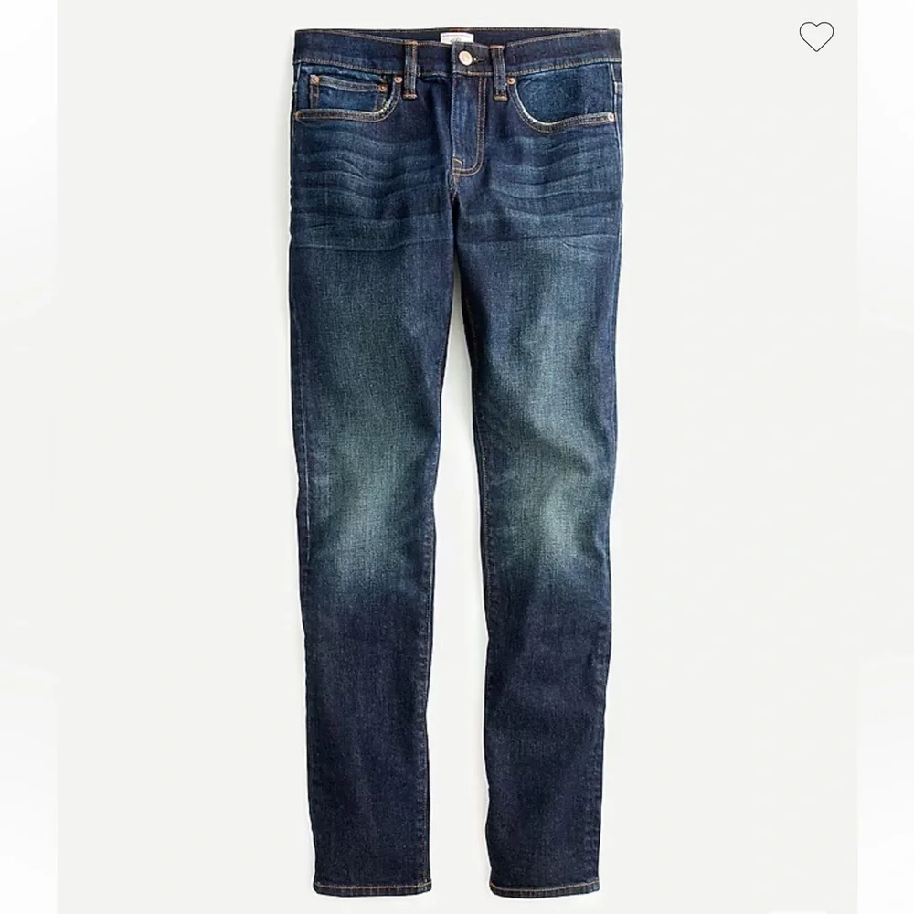 J Crew 250 Skinny Stretch on Demand jean in dark worn-in wash AB689